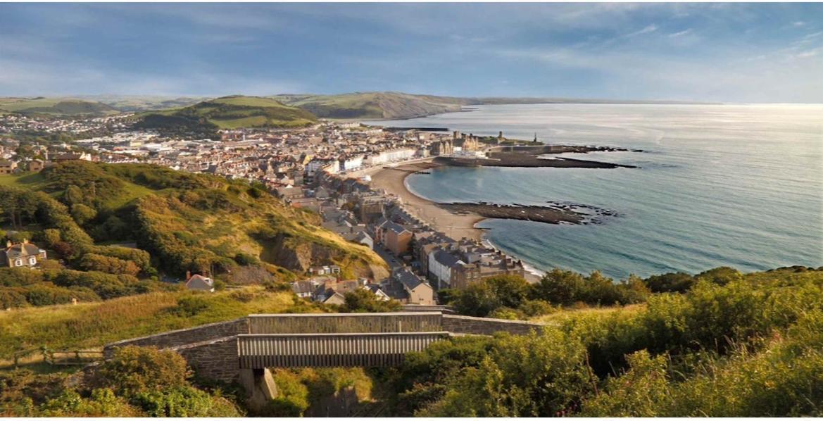 Experience Coastal Bliss In Our Modern 2019 Sea Viev 2 Bedroom Static Caravan At Clarach Bay Holiday Village! Aberystwyth Exterior photo