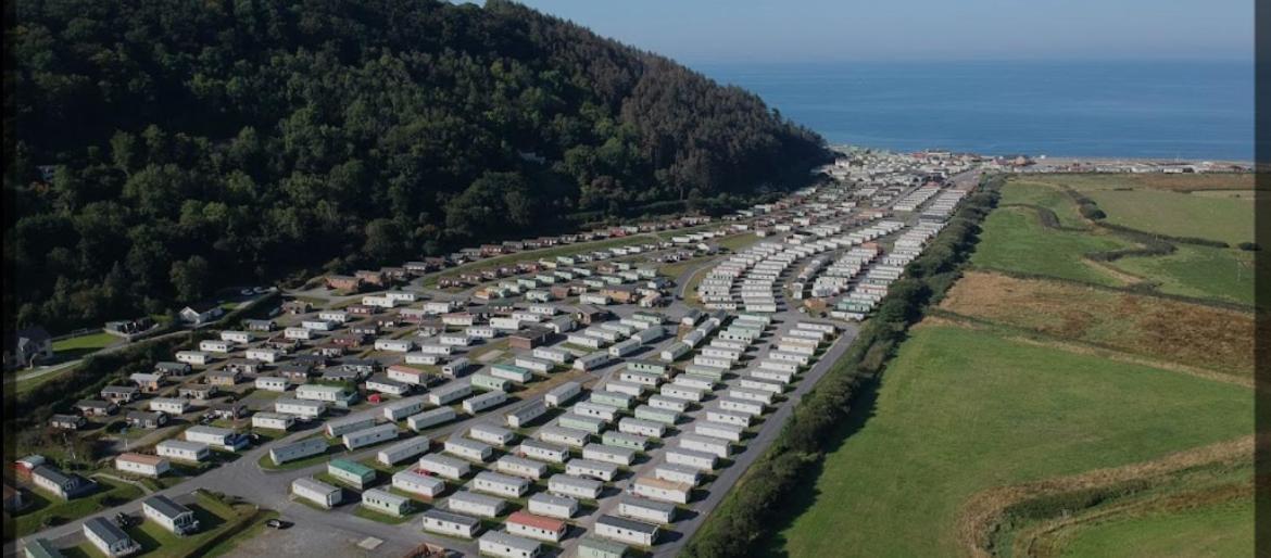 Experience Coastal Bliss In Our Modern 2019 Sea Viev 2 Bedroom Static Caravan At Clarach Bay Holiday Village! Aberystwyth Exterior photo