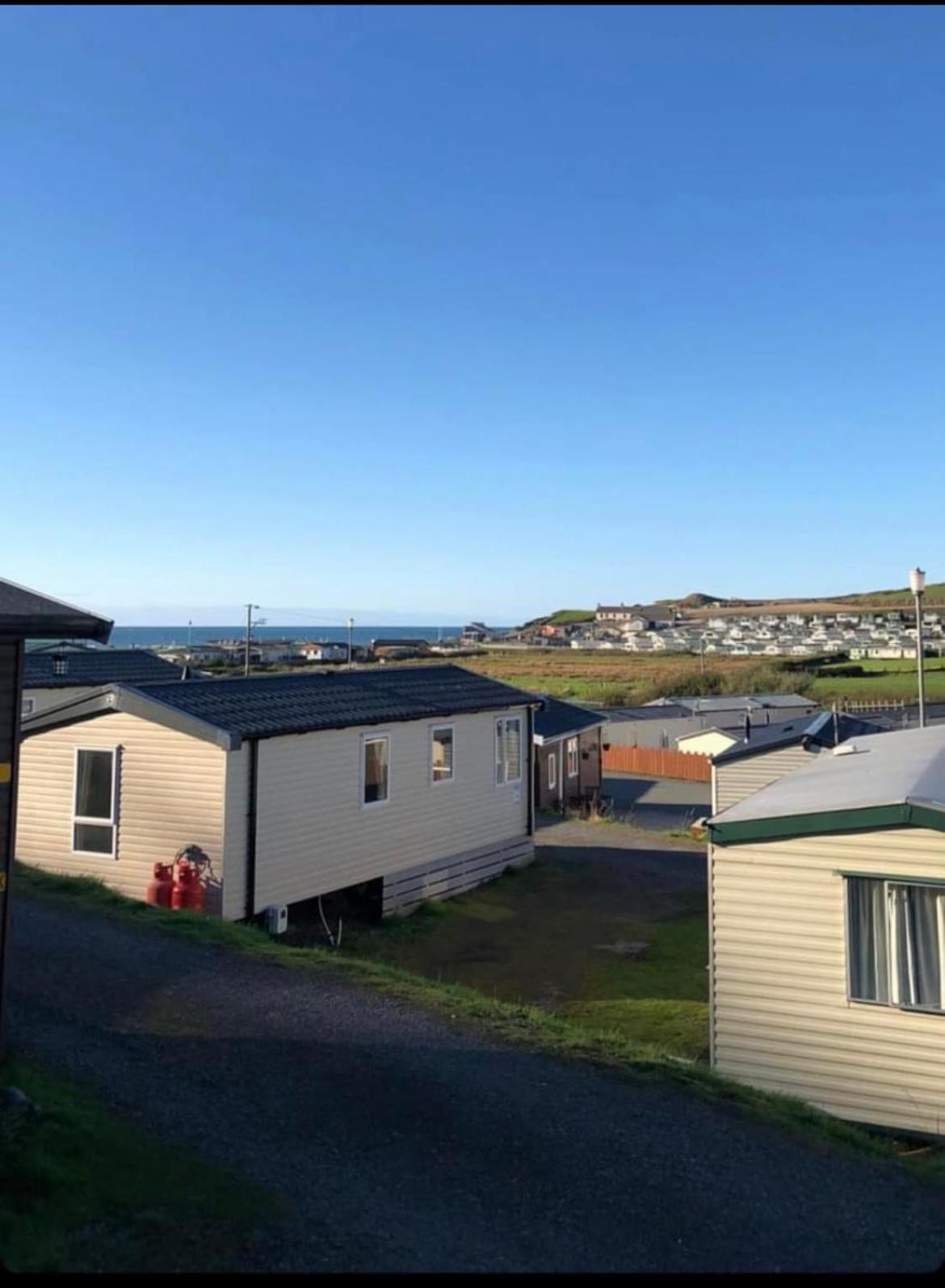 Experience Coastal Bliss In Our Modern 2019 Sea Viev 2 Bedroom Static Caravan At Clarach Bay Holiday Village! Aberystwyth Exterior photo