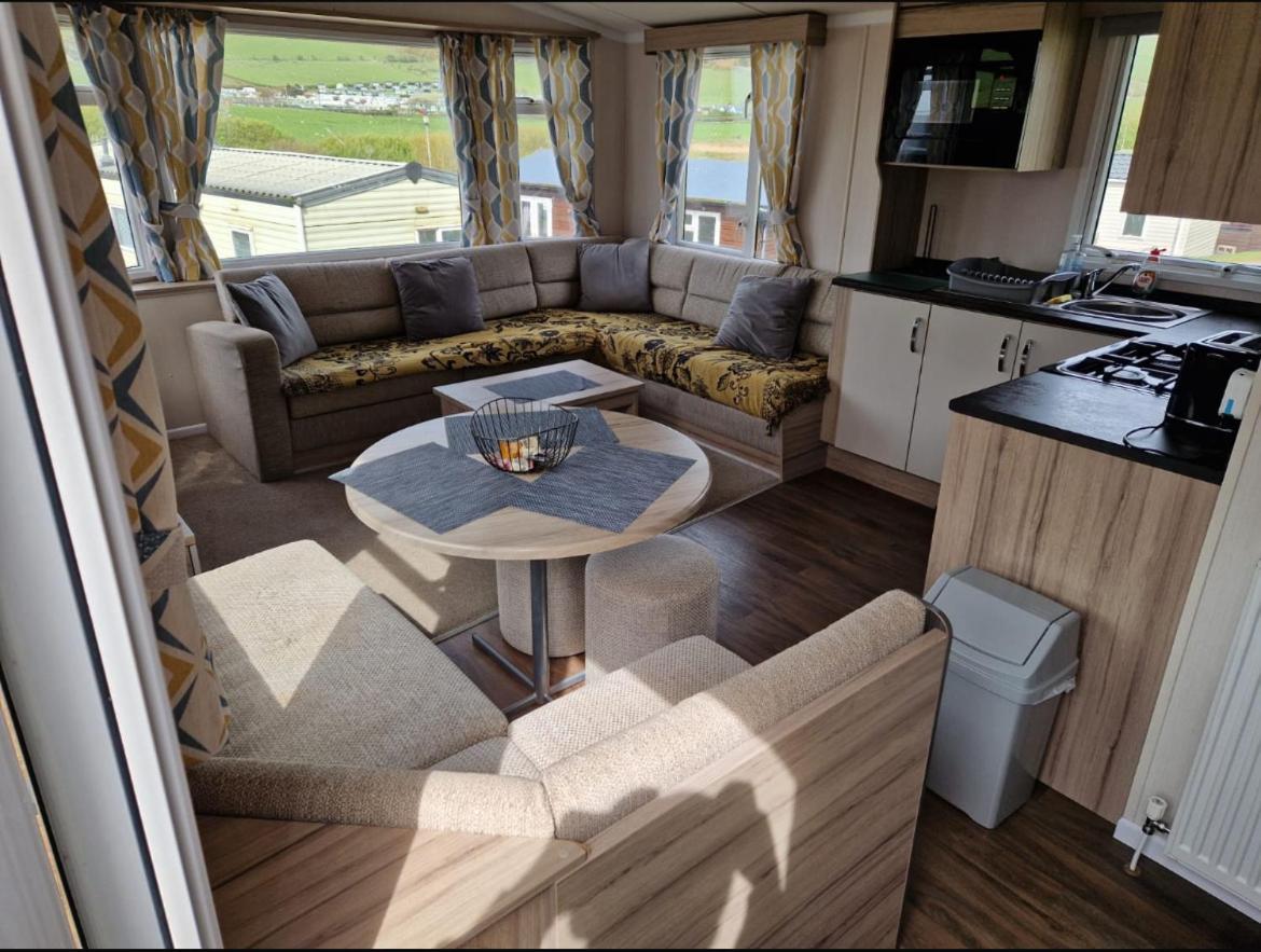 Experience Coastal Bliss In Our Modern 2019 Sea Viev 2 Bedroom Static Caravan At Clarach Bay Holiday Village! Aberystwyth Exterior photo